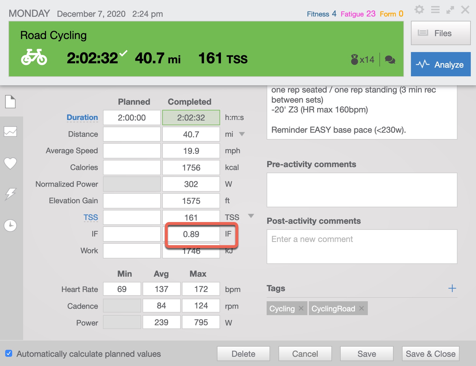 How to calculate your race time from your Target Power?